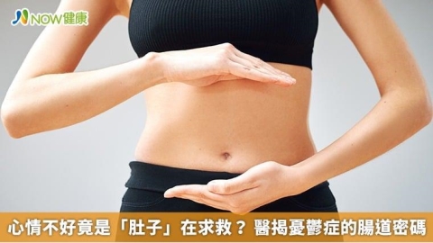 心情不好竟是「肚子」在求救？ 醫揭憂鬱症的腸道密碼
