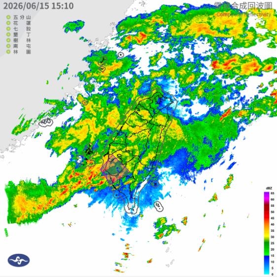 快新聞/大雷雨開轟2小時!4縣市慎防雨彈 警戒區域一次看
