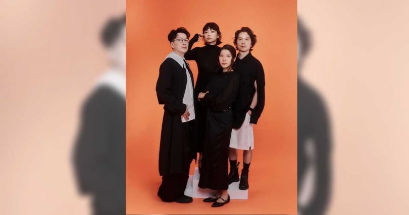 春麵樂隊很希望能上台說得獎感言。(圖/大賞門文化提供)