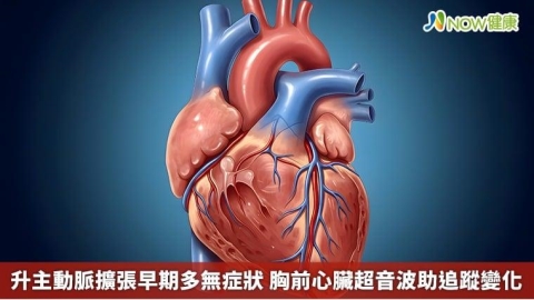升主動脈擴張早期多無症狀 胸前心臟超音波助追蹤變化