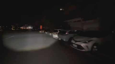 獨家／高雄九如橋施工變惡夢！　「路燈罷工兩週」民眾摸黑險車禍