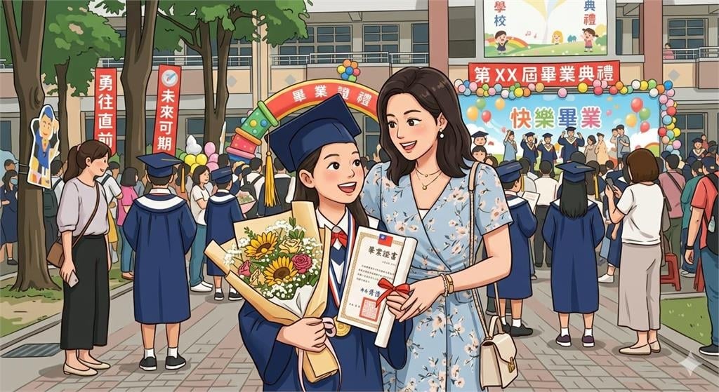27歲辣媽曬國小女兒畢業照!網嚇傻「爸爸在哪間監獄」…本尊解答了