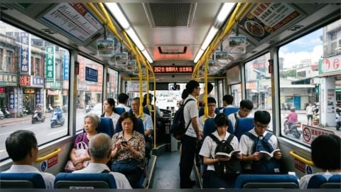 最狂帶貨!公車司機停路邊買刈包 「全車乘客跟著下車」網笑瘋敲碗