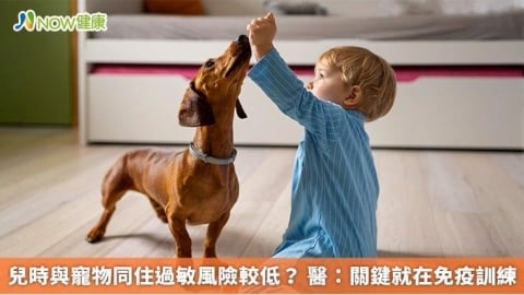 兒時與寵物同住過敏風險較低? 醫:關鍵就在免疫訓練