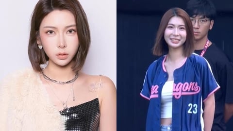 雅方千金開球兼應援「全程僵笑」!厭世畫面瘋傳 遭網點名:不敬業