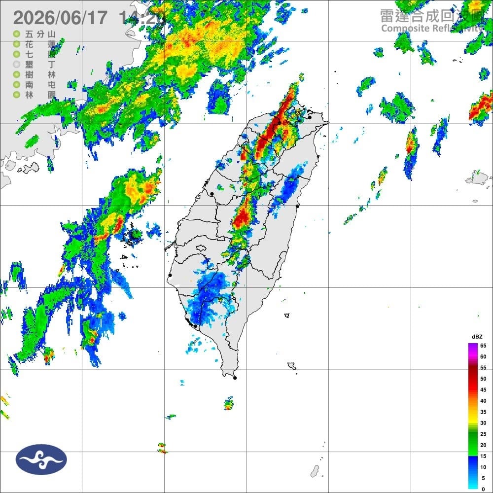 快新聞/一路下到晚上!氣象署發布「12縣市」大雨特報