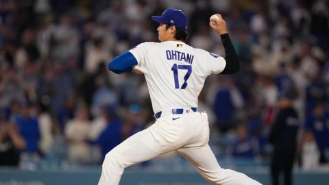 MLB(影)/敲致勝轟後再扛先發!道奇三連戰光芒最終回宣布大谷翔平「只投不打」