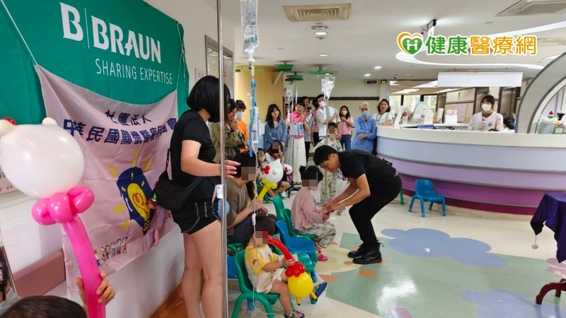 端午關懷進病房 中榮攜手公益團體陪伴病童歡度佳節