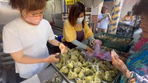 超佛!彰化員林「10元肉粽」用料紮實 預料今年狂賣10萬顆