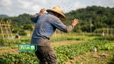 台中清水老農下田突遭蜂群攻擊　返家昏迷休克急送醫
