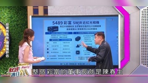 財經週日趴(影)／陳建全:彩富跨足半導體晶圓高階檢測 比價中華立鼎
