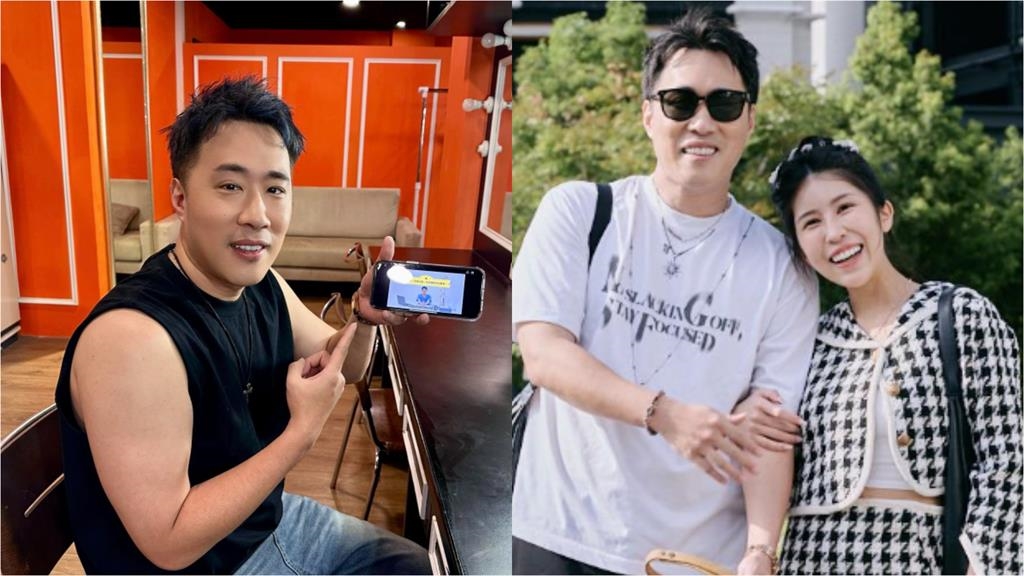 余祥銓帶妻女「離開台灣」出事!才開一次「整個全撞碎」現場畫面流出