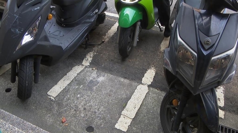 拚數量犧牲空間? 北市機車格"過窄"頻釀擦撞糾紛