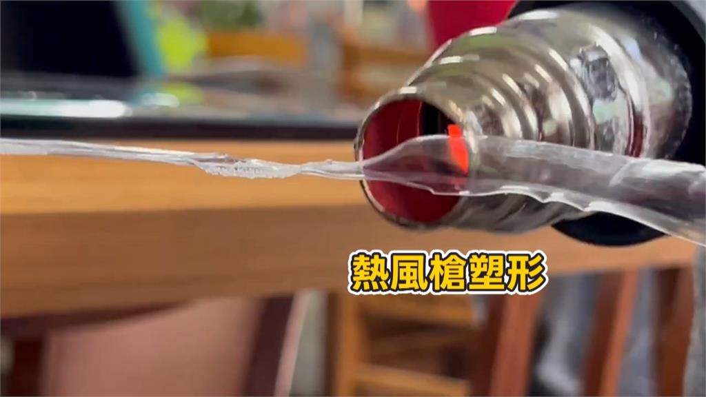 垃圾變身術！　台中清潔隊自製神器　「寶特瓶掃把」透明外型超搶眼