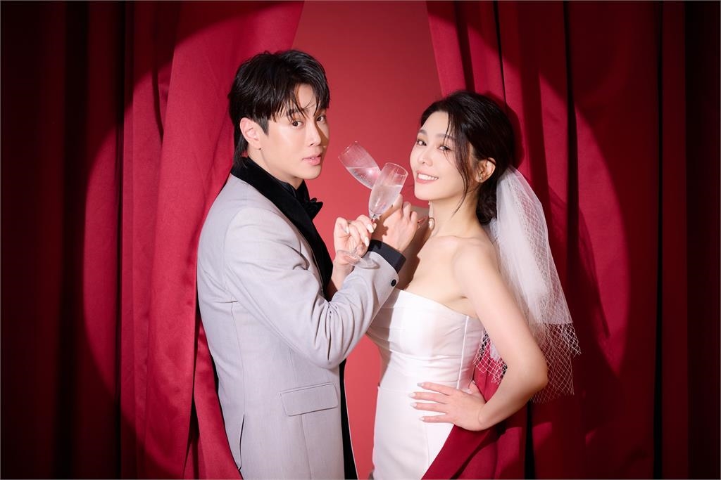 「結婚8年」白家綺、吳東諺補辦世紀婚禮!「絕美摟腰婚紗照」曝光
