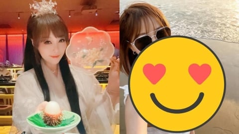 閃嫁10億富商定居中國!小蜜桃姐姐「私下開深V耍辣」45歲近況震撼網
