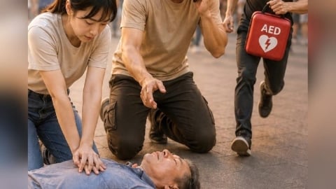 CPR救人不用怕惹麻煩 消防署:法規已明定救人免責
