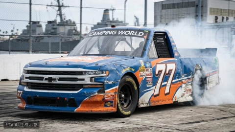 NASCAR傳奇Jimmie Johnson驚嘆卡車賽太狂野:大家都在互撞