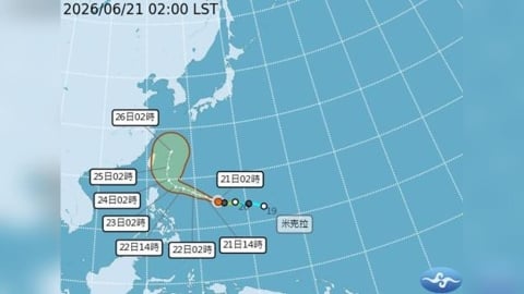 「米克拉」恐增強為中颱！專家曝未來路徑「恐大迴轉」：週四起將變天