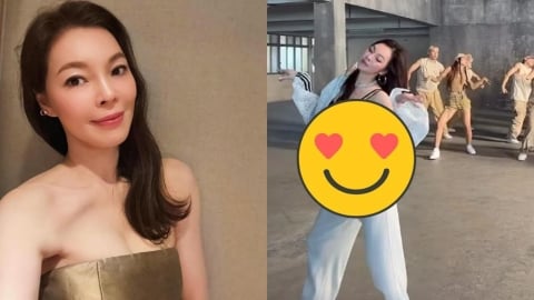 細肩帶辣妹「站C位熱舞」竟是曾馨瑩!全被拍「私下火辣一面」本尊發聲了