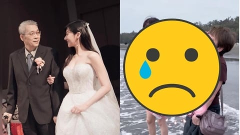 林逸欣名醫爸癌逝2個月!媽媽被拍「現蹤海邊大喊」網鼻酸:看一次哭一次