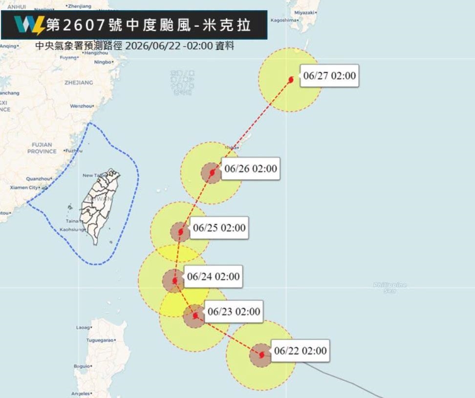 快新聞／今年首次颱風假要來了？好天氣即將結束　「這天」之後多地恐降大雨