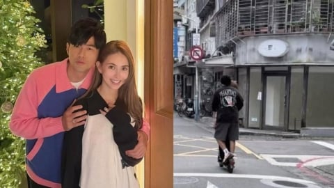 天王夫妻黏踢踢!周杰倫「背後靈式」緊貼昆凌 網見一亮點喊:太恩愛