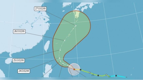 米克拉增強為中颱!「這兩天」最接近台灣 恐發布海警
