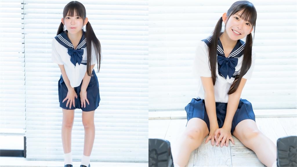 30歲「合法蘿莉」罕綁雙馬尾!S級魔鬼身材「水手服險包不住」網暈:太可愛了