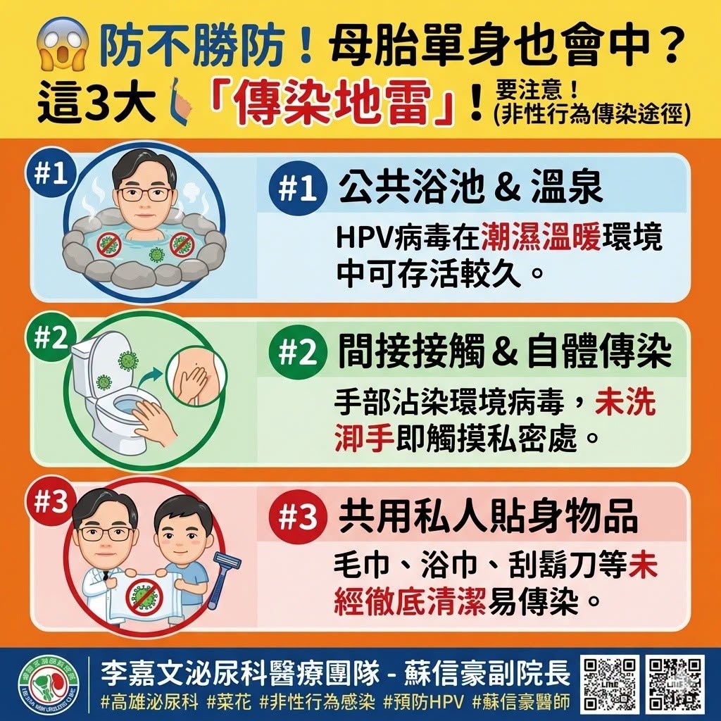 男子「私處長肉瘤」確診菜花崩潰：我母胎單身欸！醫揭「3傳染途徑」全說了