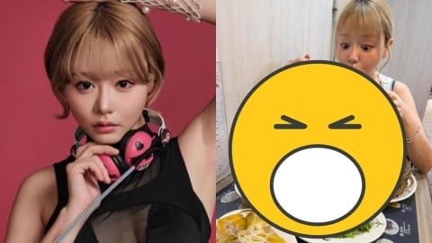 暗黑女神「九份嗨嗑一大桌」玩時事哏!午餐吃770元自嘲:沒男生要了