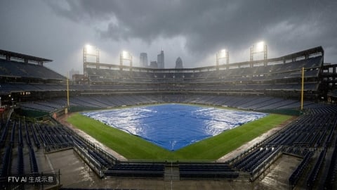 MLB／紐約暴雨攪局！小熊大都會延賽　週三改打雙重賽