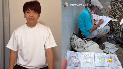 蔡阿嘎遊日本又被炎上!請畫家替兒作畫「1舉動」遭網轟不尊重 急發聲明道歉