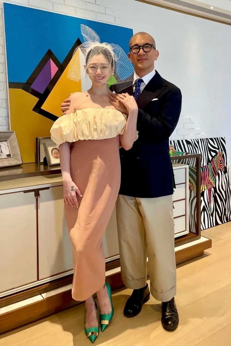 具俊曄雖然尚未完全走出喪妻之痛，但眼睛裡已經開始有亮光。（翻攝自具俊曄IG）