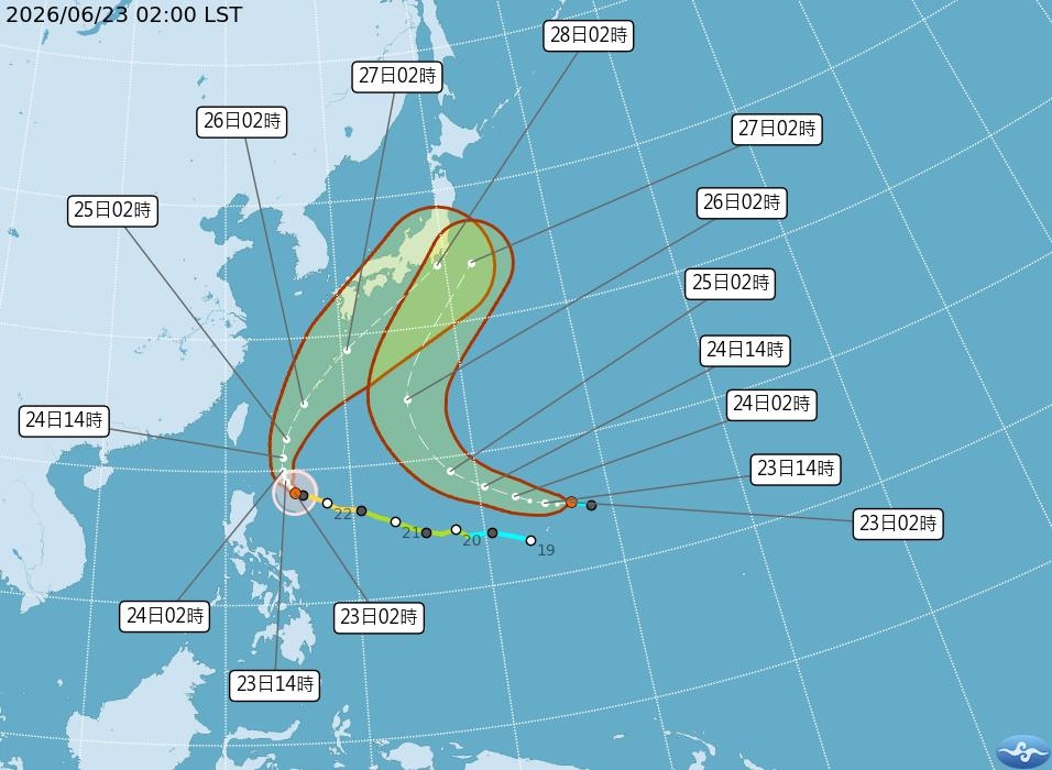 今估有雙颱共舞!「小鋼砲」米克拉逼近強颱⋯巔峰時刻大甩尾 對台影響曝光
