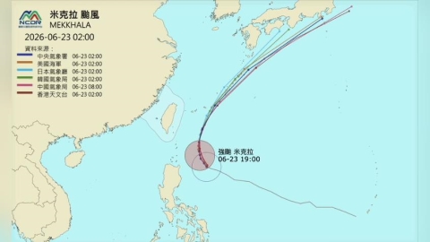 強颱米克拉「路徑C轉」猛進化!雲系「大如台灣」粉專:巔峰維持24小時