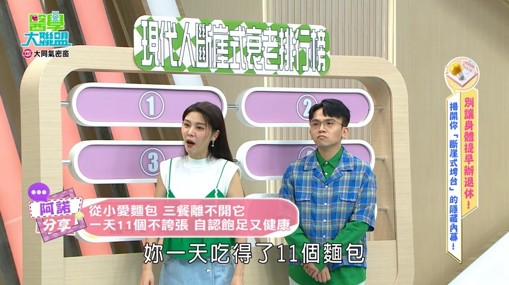 阿諾「日狂嗑11麵包」醫師當場嚇壞！再揭「精緻飲食」最大危機