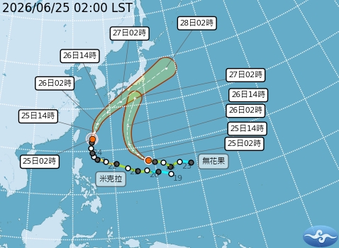 快新聞／全台雨彈開炸！米克拉北上帶動鋒面、西南風　南部5縣市豪雨特報