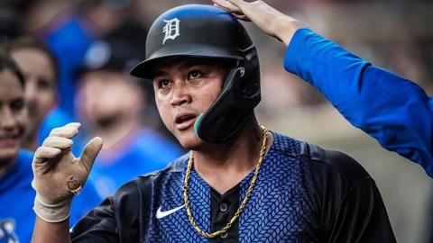 MLB(影)／讚！李灝宇首扛六棒「前三打席全上壘」單場雙安、擊球初速破160公里