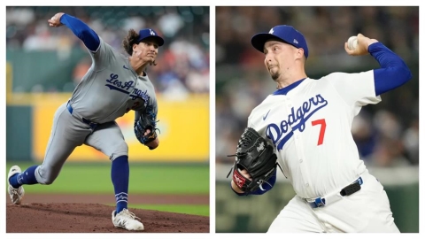 MLB(影)／道奇傷兵投手也要抓住世足熱！兩大強投都來看美土大戰