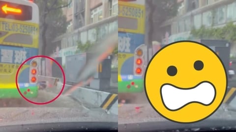 新竹灌雨狂淹「騎士翻車遭失速沖走」7秒片瘋傳！高虹安遭怒灌：你的市民被水流放了