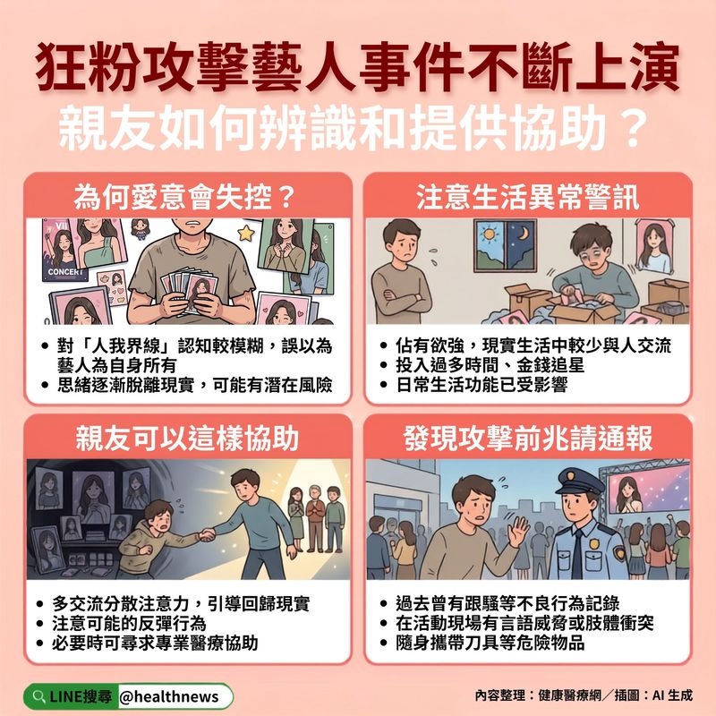 狂粉失控攻擊啦啦隊員!「混淆現實與想像」可能是警訊 親友如何協助?