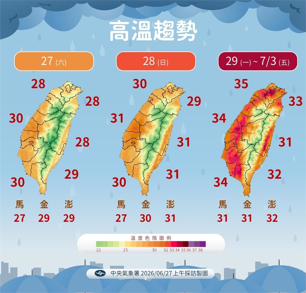 快新聞／連日豪雨終結倒數！氣象署曝最快「這時」放晴