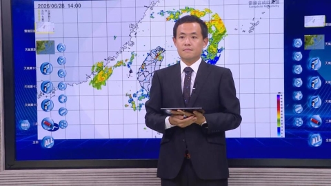 週一高溫36度！午後防雷雨　菲律賓東方熱低壓最快週三成颱