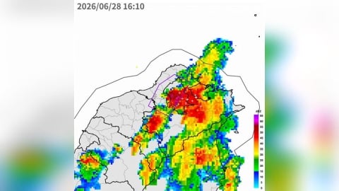 雷聲作響！北北桃午後大雷雨　氣象署曝影響時間
