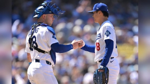 MLB(影)／大谷翔平原諒他了！魯辛打出陽春砲微笑和他擊掌慶賀