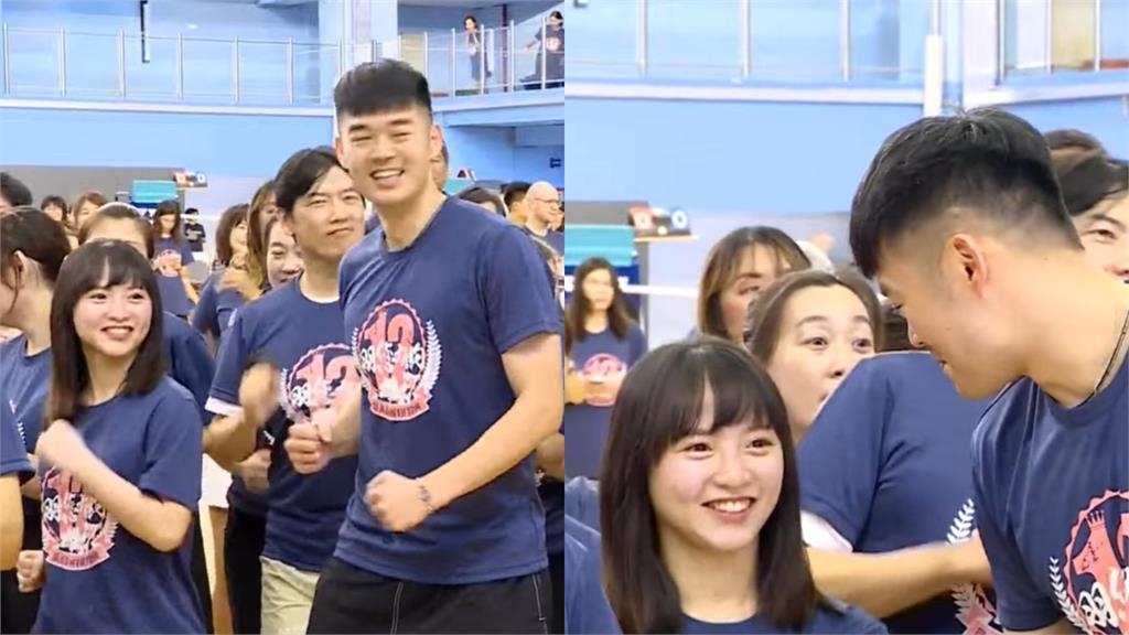 蔣萬安一秒變配角！王齊麟放閃愛妻陳詩媛「偷偷摸頭殺」全程撒糖畫面曝光