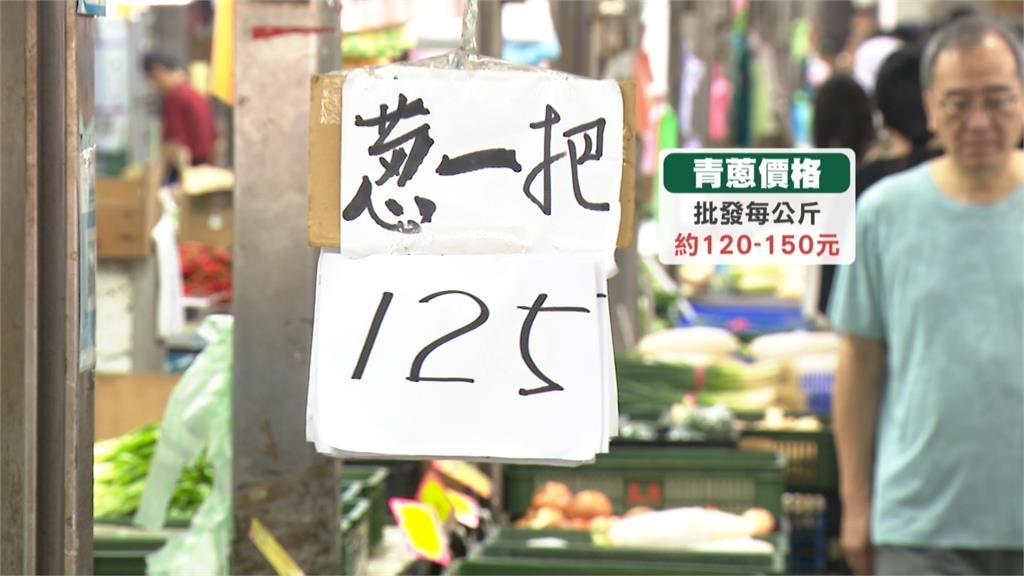 中南部蔬菜產區淹水慘兮兮 損失逾七成菜價漲翻天