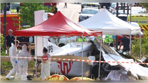 法國跳傘飛機墜毀！機上11人皆罹難　家屬全程目睹