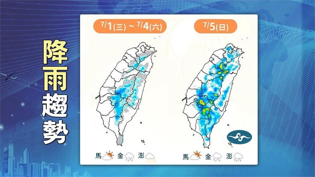 大雨結束迎高溫炎熱！林嘉愷曝本週天氣走向「這天」午後雨增加